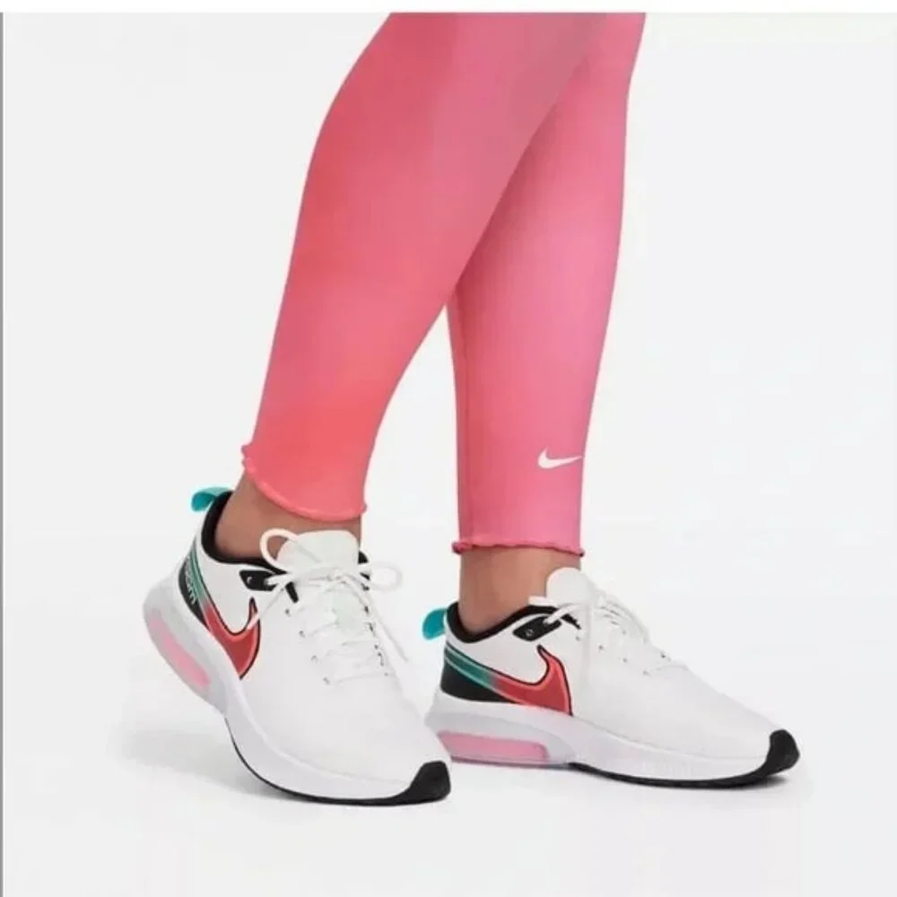 NIKE Dri-fit One Aura Leggings Tights Pink L